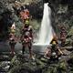Los Huli, en Indonesia y Papúa (Nueva Guinea). Foto: Jimmy Nelson / Before They Pass Away
